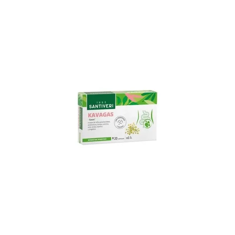 Kavagas 20cap. - santiveri | Farmacia Barata
