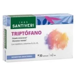 Santiveri triptófano + vitamina b1 b3 y b6 30caps