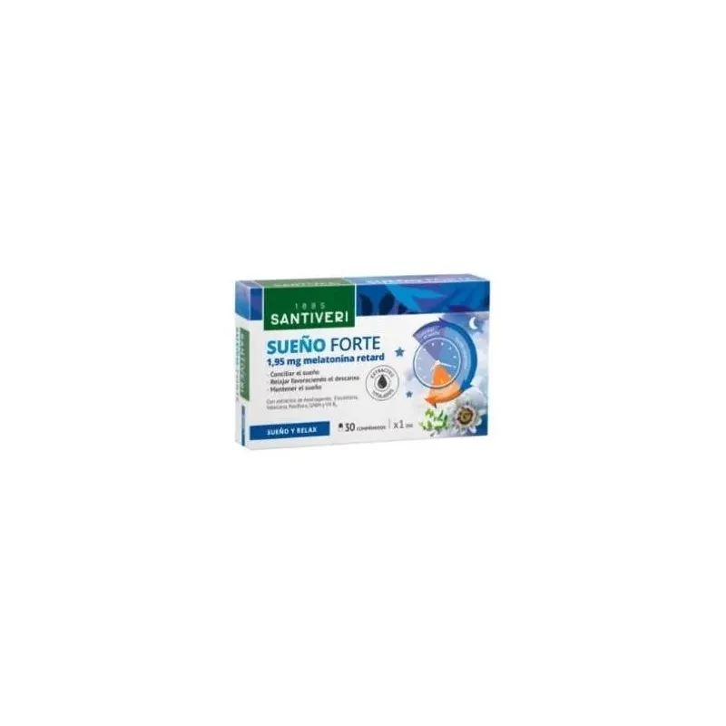 Sueño forte 30cap. - santiveri | Farmacia Barata