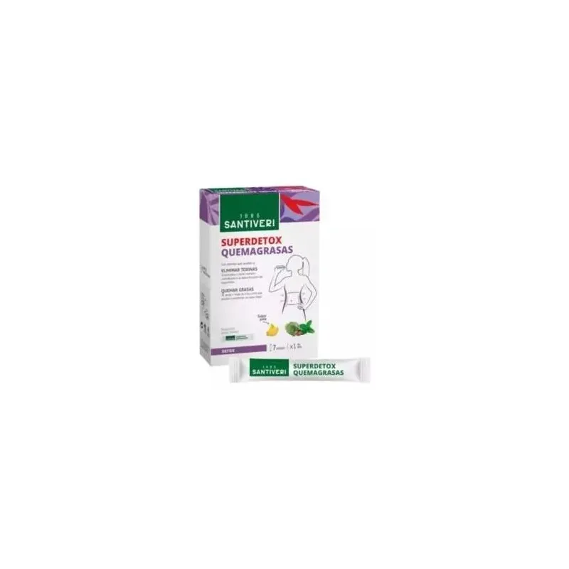 Santiveri superdetox quemagrasas 7 sticks | Farmacia Barata Santiveri superdetox quemagrasas 7 sticks | Farmacia Barata