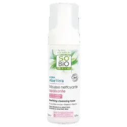 So'bio étic espuma limpiadora calmante aloe bio 150 ml