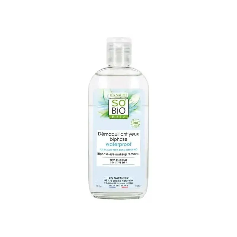 So'bio étic desmaquillante ojos bifásico 100ml | Farmacia Barata