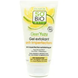 So'bio étic clean yuzu gel exfoliante anti-imperfecciones 150ml