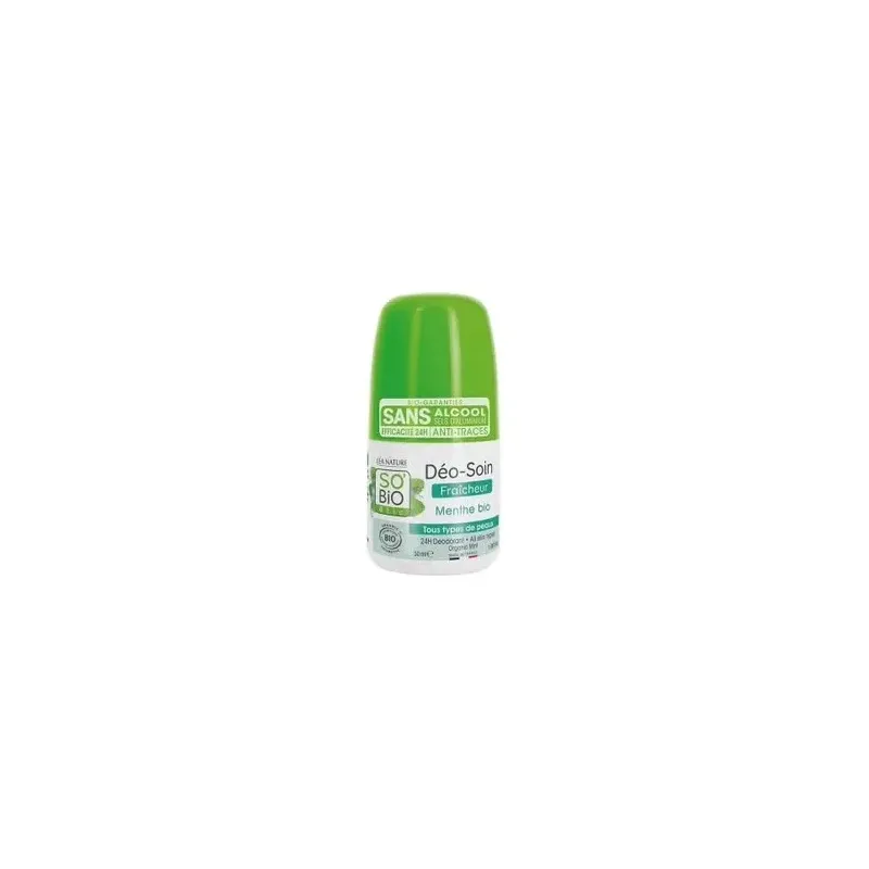 So bio etic desodorante roll on frescor menta 50ml | Farmacia Barata