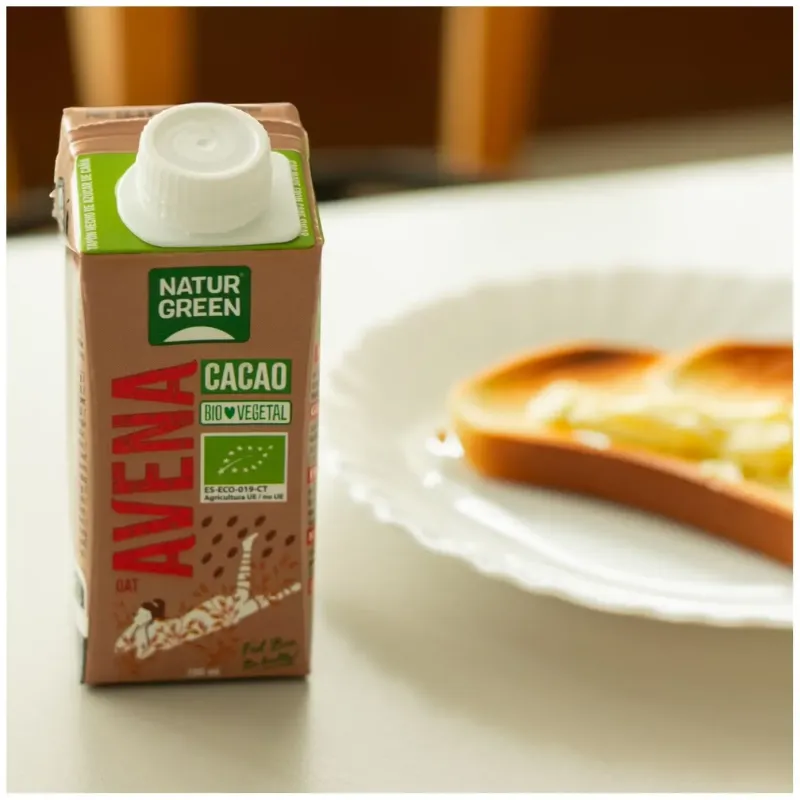 Naturgreen bebida ecológica de avena y cacao con calcio 200 ml | Farmacia Barata Naturgreen bebida ecológica de avena y cacao con calcio 200 ml | Farmacia Barata