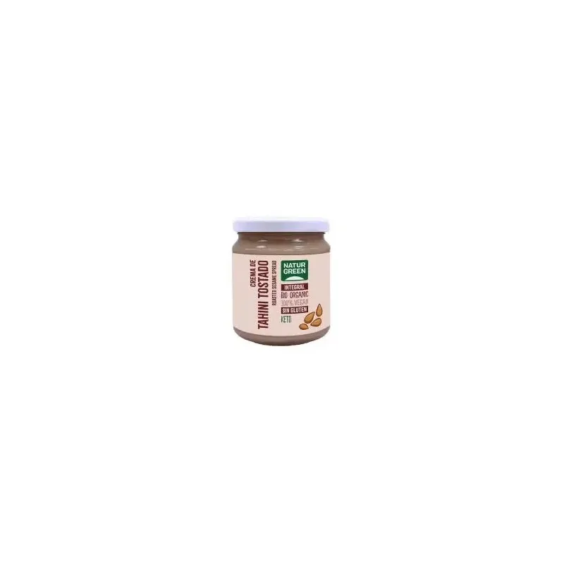 Naturgreen tahín ecológico de sésamo tostado 300 g | Farmacia Barata