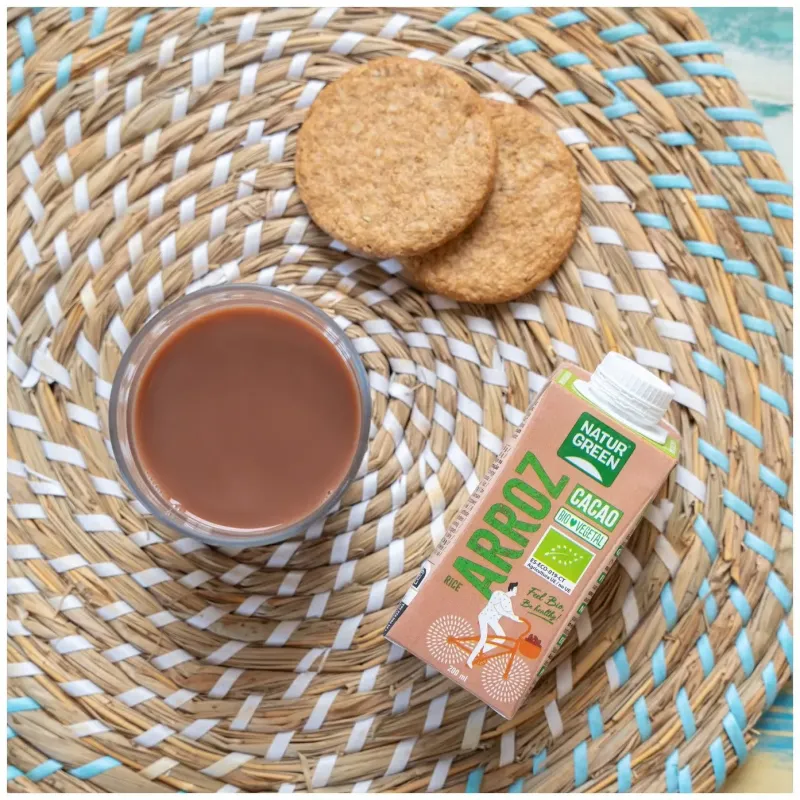Bebida vegetal de arroz con choco-calcio mini 200m | Farmacia Barata Bebida vegetal de arroz con choco-calcio mini 200m | Farmacia Barata
