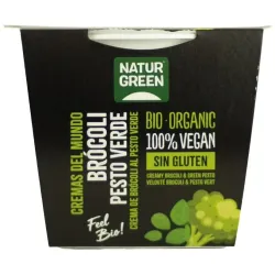 Naturgreen crema ecológica de brócoli al pesto verde 310 g