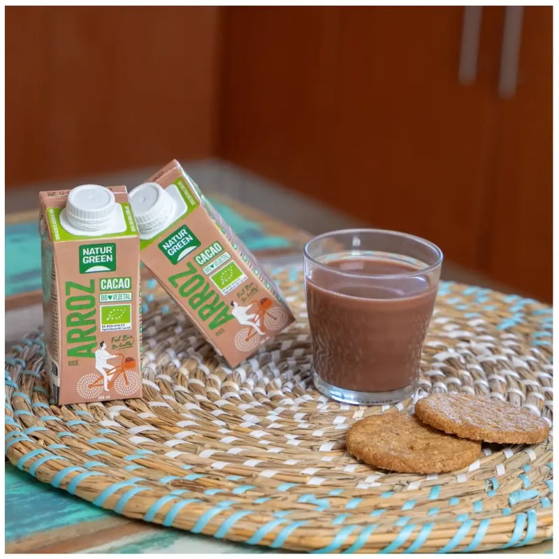 Bebida vegetal de arroz con choco-calcio mini 200m | Farmacia Barata Bebida vegetal de arroz con choco-calcio mini 200m | Farmacia Barata