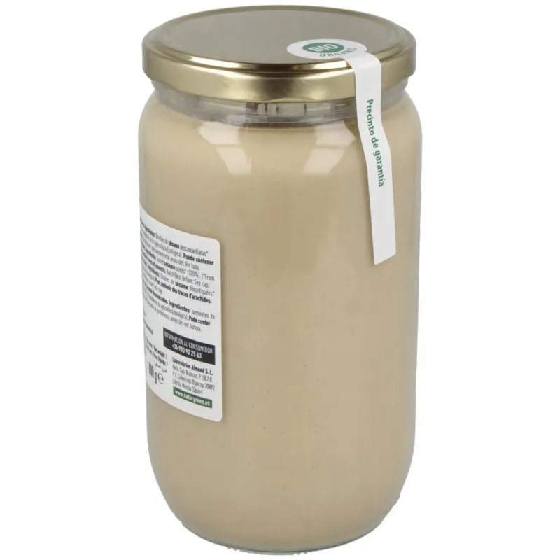 Naturgreen tahín ecológico de sésamo 800 g | Farmacia Barata Naturgreen tahín ecológico de sésamo 800 g | Farmacia Barata