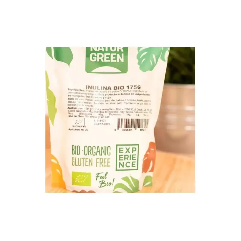 Experience inulina fibra soluble 175gr. bio sg | Farmacia Barata