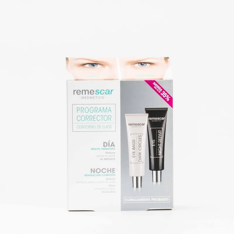 Remescar Programa Corrector Contorno de Ojos, 2X8ml. Remescar Programa Corrector Contorno de Ojos, 2X8ml.