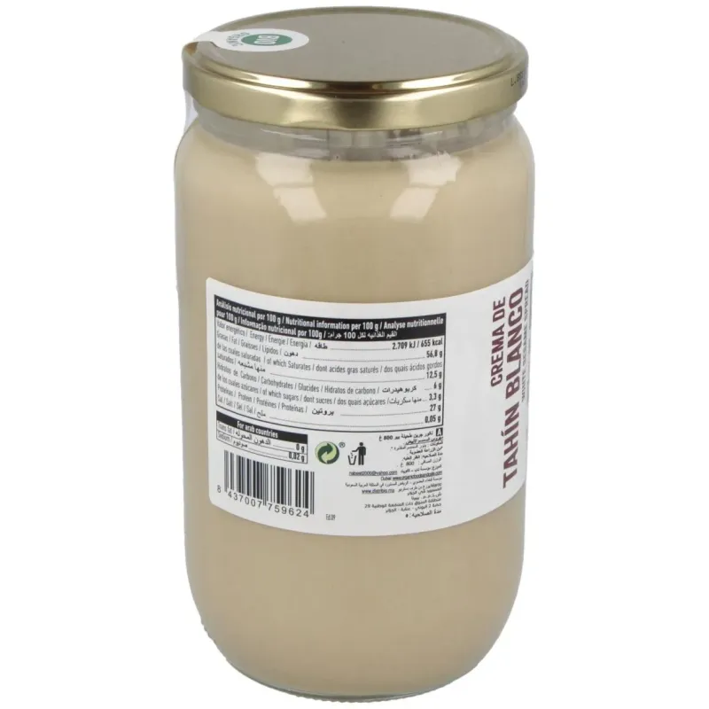 Naturgreen tahín ecológico de sésamo 800 g | Farmacia Barata Naturgreen tahín ecológico de sésamo 800 g | Farmacia Barata
