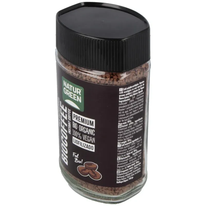 Naturgreen café ecológico instantáneo 100 g | Farmacia Barata