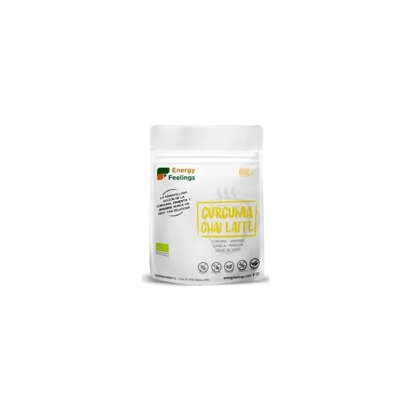 Energy feelings curcuma latte chai eco 150g | Farmacia Barata Energy feelings curcuma latte chai eco 150g | Farmacia Barata