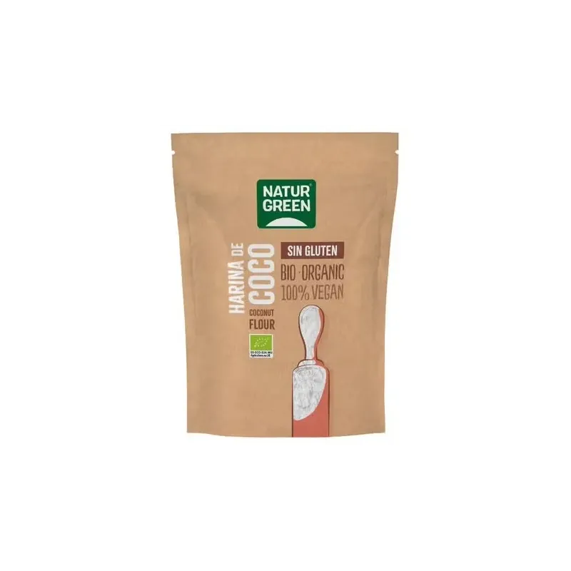 Naturgreen harina de coco ecológica 500g | Farmacia Barata