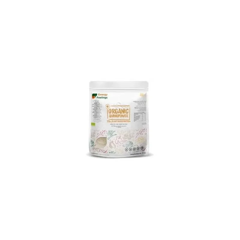 Energy feelings organic aminopower 75% vanilla 500g | Farmacia Barata Energy feelings organic aminopower 75% vanilla 500g | Farmacia Barata