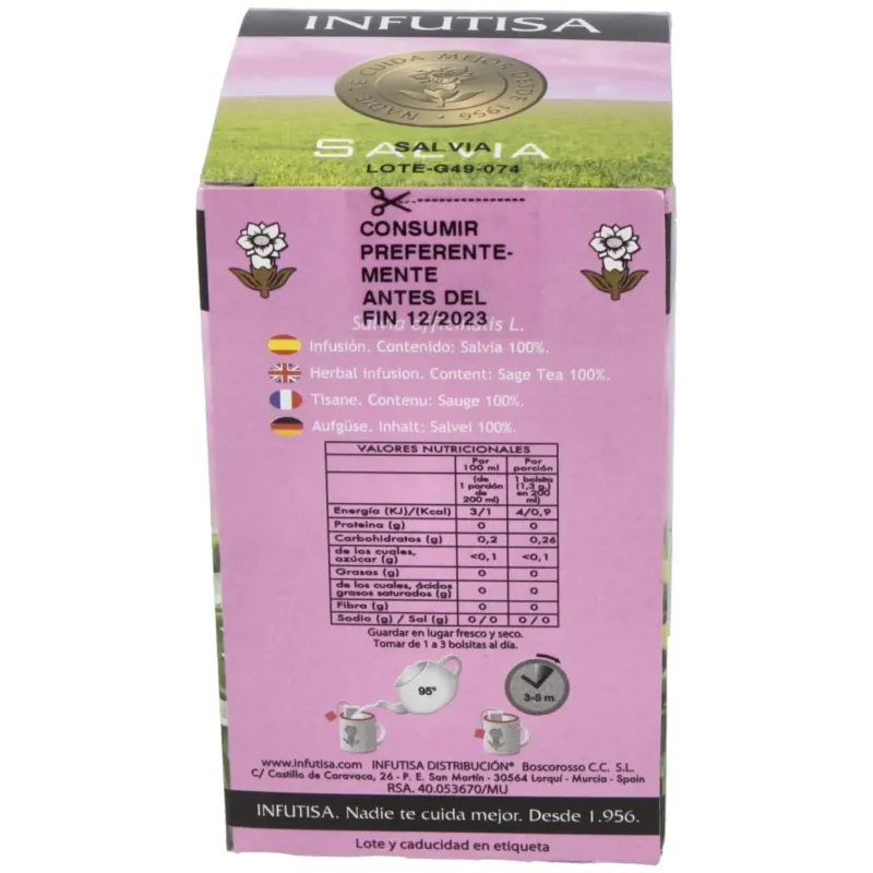 Salvia infusion 25bolsitas 2 | Farmacia Barata Salvia infusion 25bolsitas 2 | Farmacia Barata