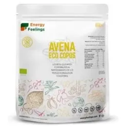 Energy feelings copos de avena eco vegan sin gluten 1kg