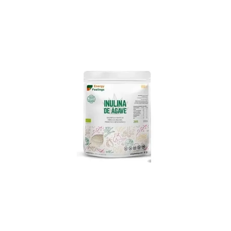 Energy feelings inulina agave polvo eco vegan sin gluten 500g | Farmacia Barata