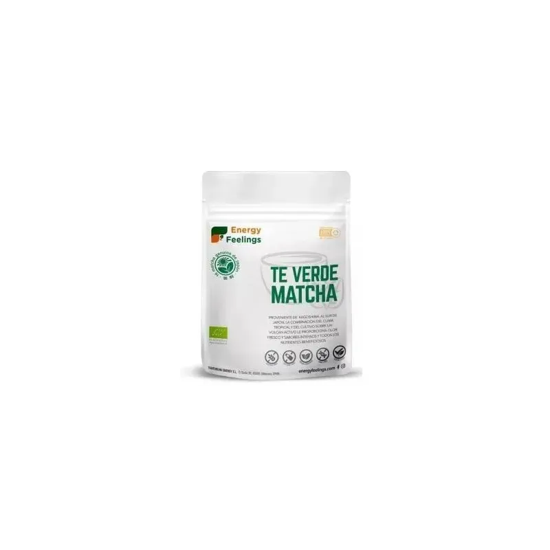 Energy feelings te verde matcha polvo eco vegan sin gluten 200g | Farmacia Barata