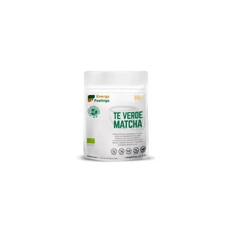 Energy feelings te verde matcha polvo eco vegan sin gluten 100g | Farmacia Barata