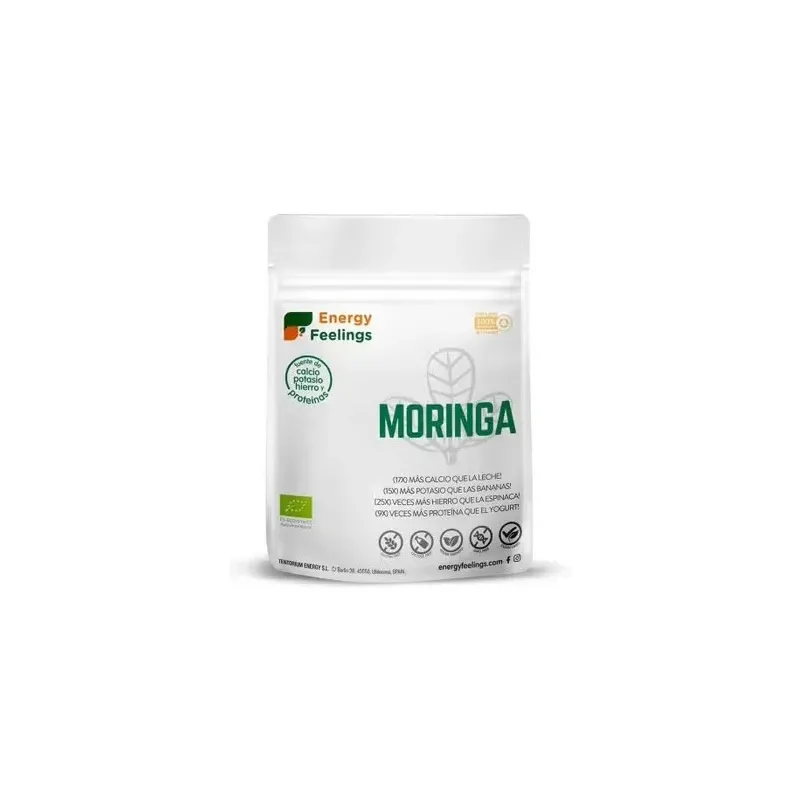 Energy feelings moringa polvo eco vegan sin gluten 200g | Farmacia Barata Energy feelings moringa polvo eco vegan sin gluten 200g | Farmacia Barata