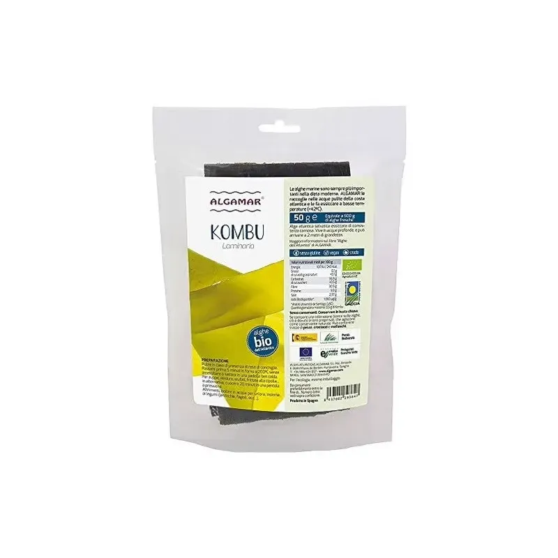 Alga kombu 50gr. bio - algamar | Farmacia Barata