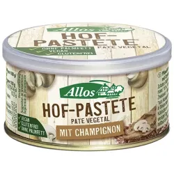 Pate vegetal con champiñones 125gr. bio vegan