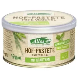 Pate vegetal con finas hierbas 125gr. bio vegan