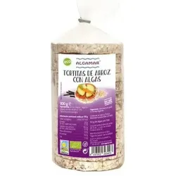 Algamar tortitas de arroz y algas bio 100g