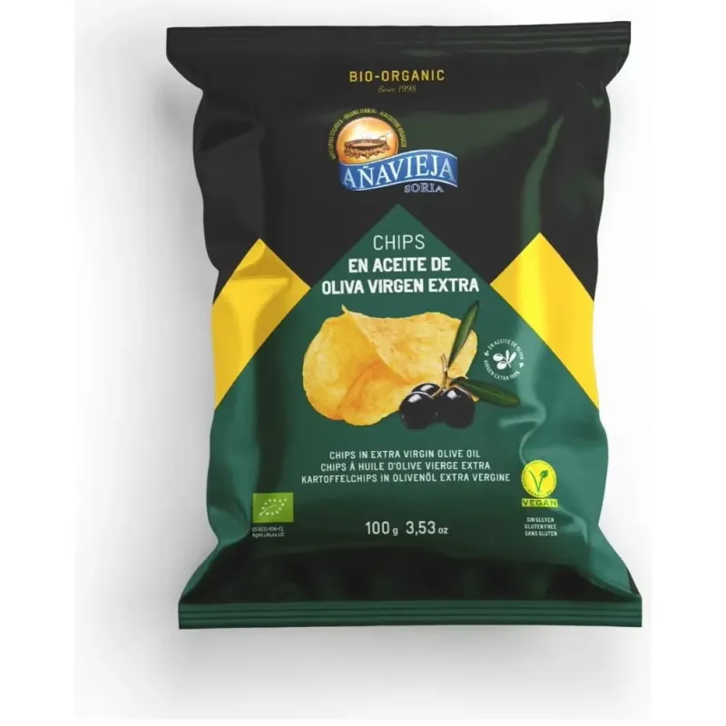 Patatas fritas con aceite de oliva 100gr. eco | Farmacia Barata