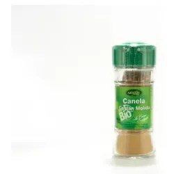 Especia de canela ceylan molida 25gr.bio