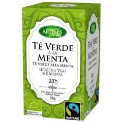Te verde a la menta infusion 20bolsitas. bio