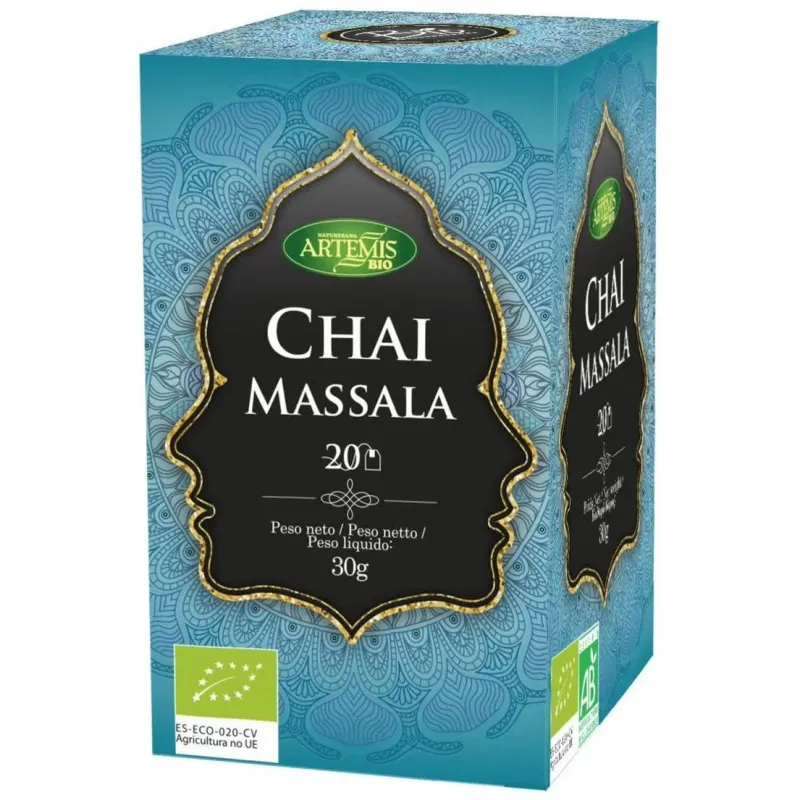 Te chai massala sin teina infusion 20bolsitas. bio | Farmacia Barata
