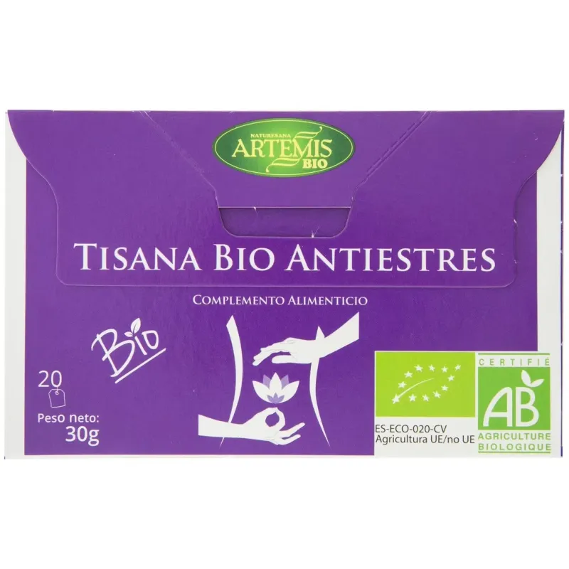 Artemis tisana antiestrés-t bio 20 filtros | Farmacia Barata