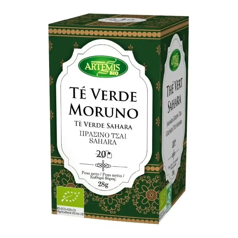 Te verde moruno sahara infusion 20bolsitas. bio | Farmacia Barata