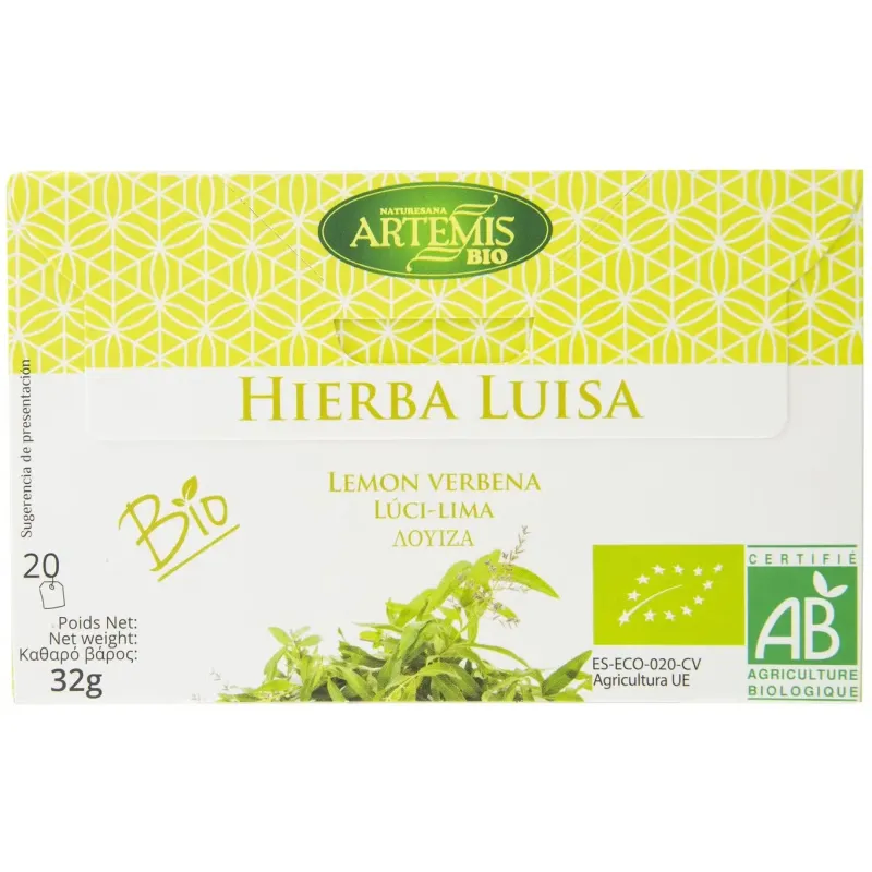 Hierba luisa infusion 20bolsitas. bio | Farmacia Barata