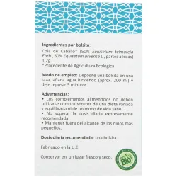 Cola de caballo infusion 20bolsitas. bio | Farmacia Barata