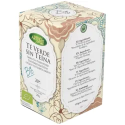 Te verde sin teina infusion 20bolsitas. bio | Farmacia Barata