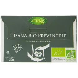 Artemis tisana prevengrip-t bio 20 filtros | Farmacia Barata