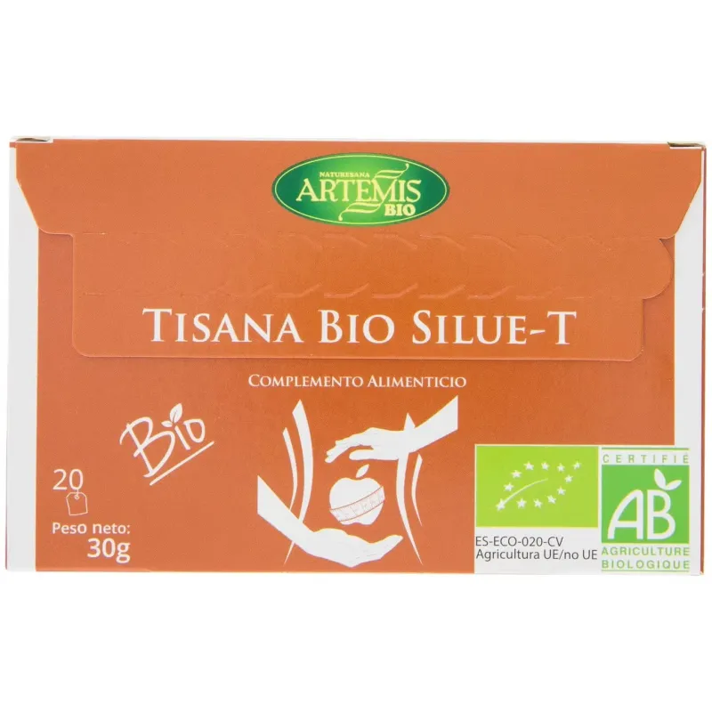Artemis tisana silue-t bio 20 filtros | Farmacia Barata