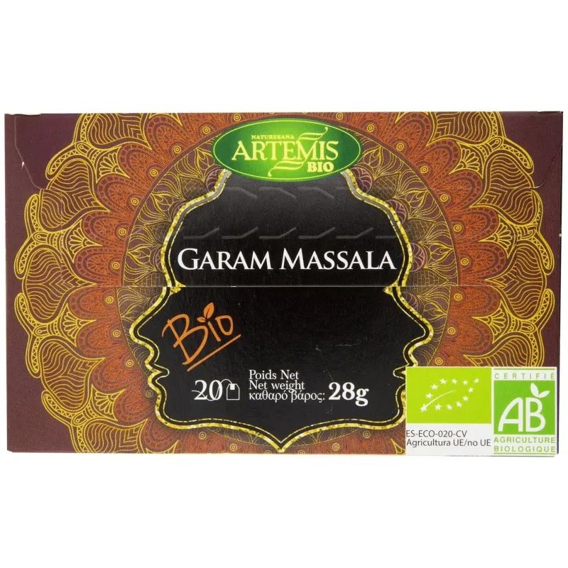 Te garam massala sin teina infusion 20bolsitas bio | Farmacia Barata Te garam massala sin teina infusion 20bolsitas bio | Farmacia Barata