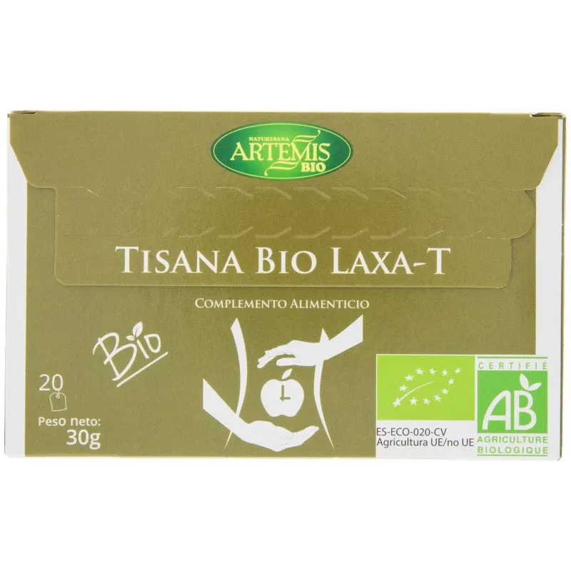 Artemis tisana laxa-t bio 20 filtros | Farmacia Barata