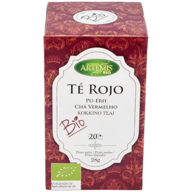 Te puerh rojo infusion 20bolsitas. bio | Farmacia Barata
