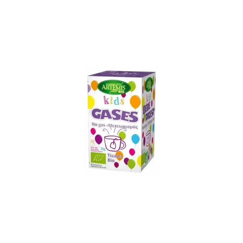 Artemis kids gases bio 20 bolsitas | Farmacia Barata