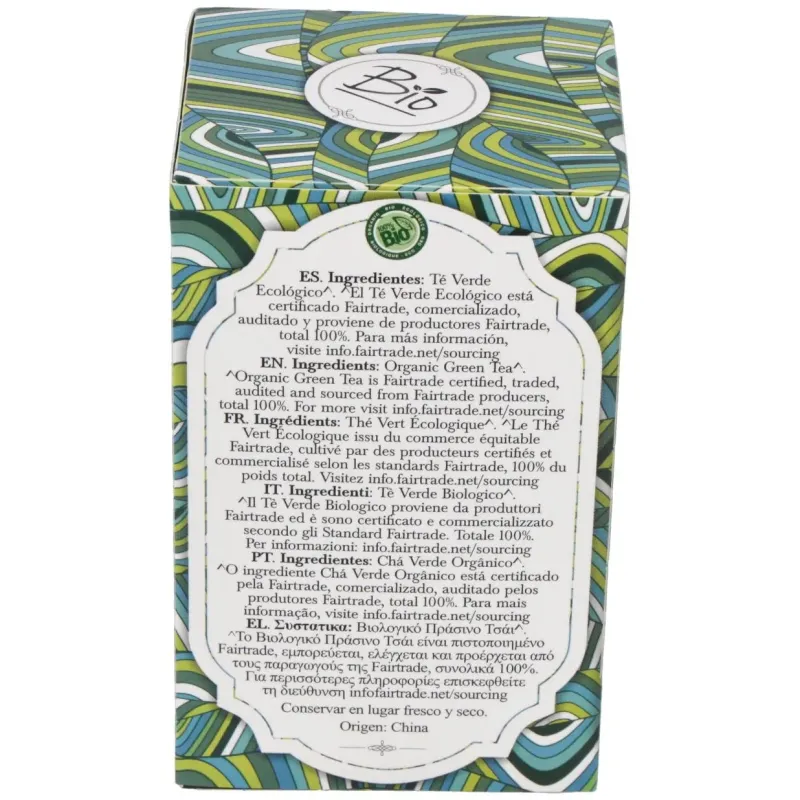 Te verde infusion 20bolsitas. bio | Farmacia Barata Te verde infusion 20bolsitas. bio | Farmacia Barata