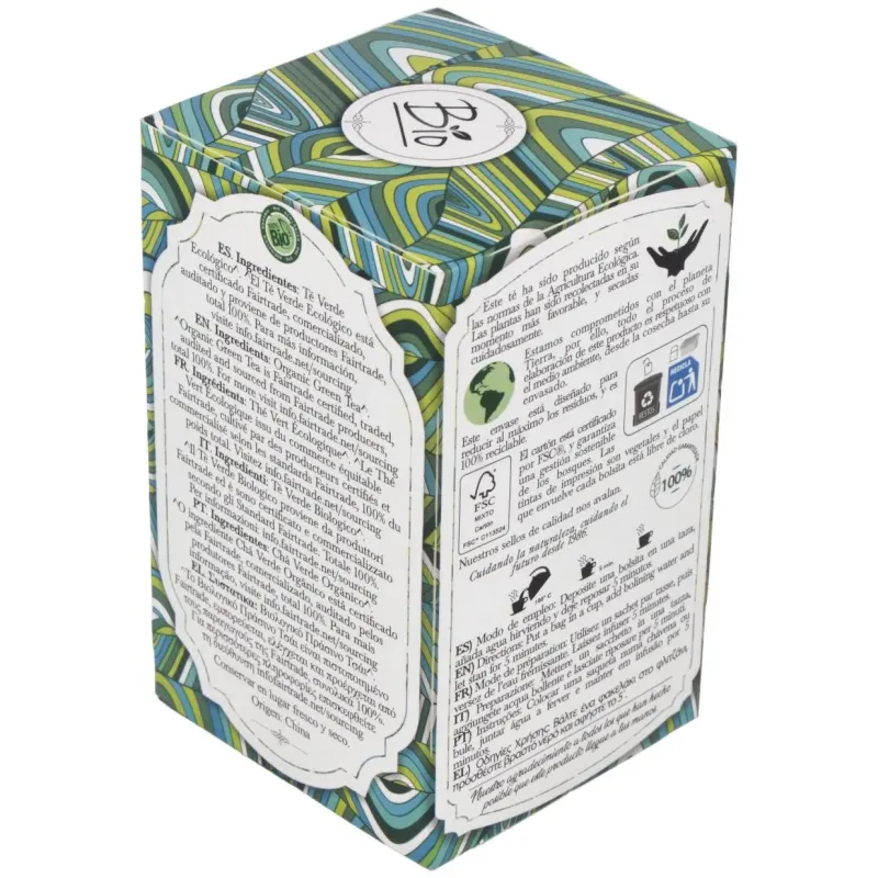 Te verde infusion 20bolsitas. bio | Farmacia Barata Te verde infusion 20bolsitas. bio | Farmacia Barata