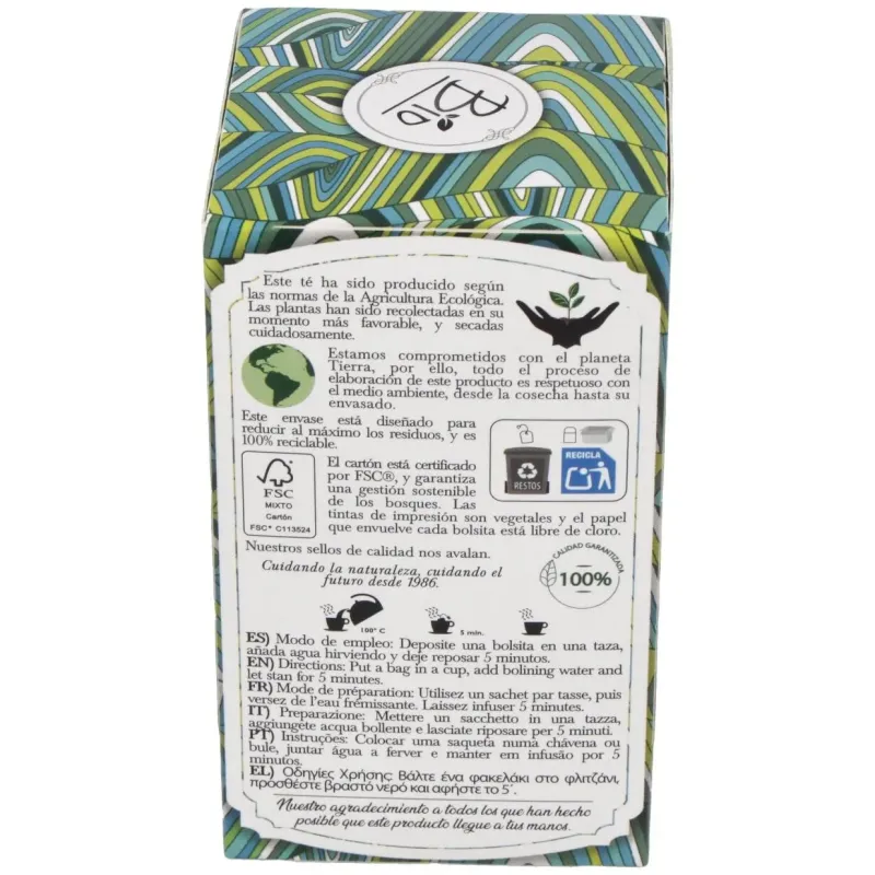 Te verde infusion 20bolsitas. bio | Farmacia Barata Te verde infusion 20bolsitas. bio | Farmacia Barata