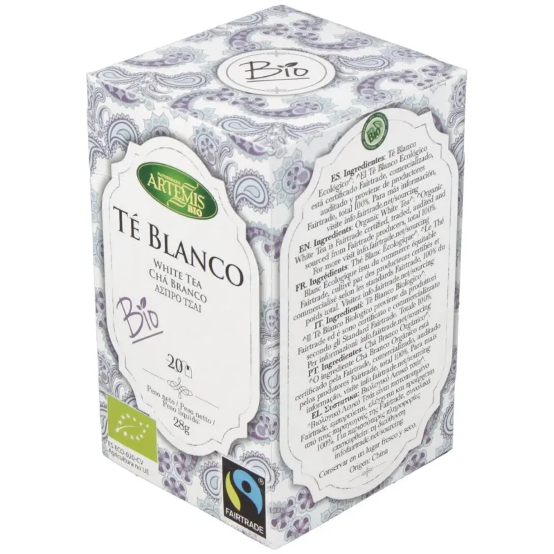 Herbes del moli te blanco infusion bio 20uds | Farmacia Barata